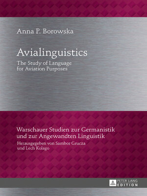 cover image of Avialinguistics